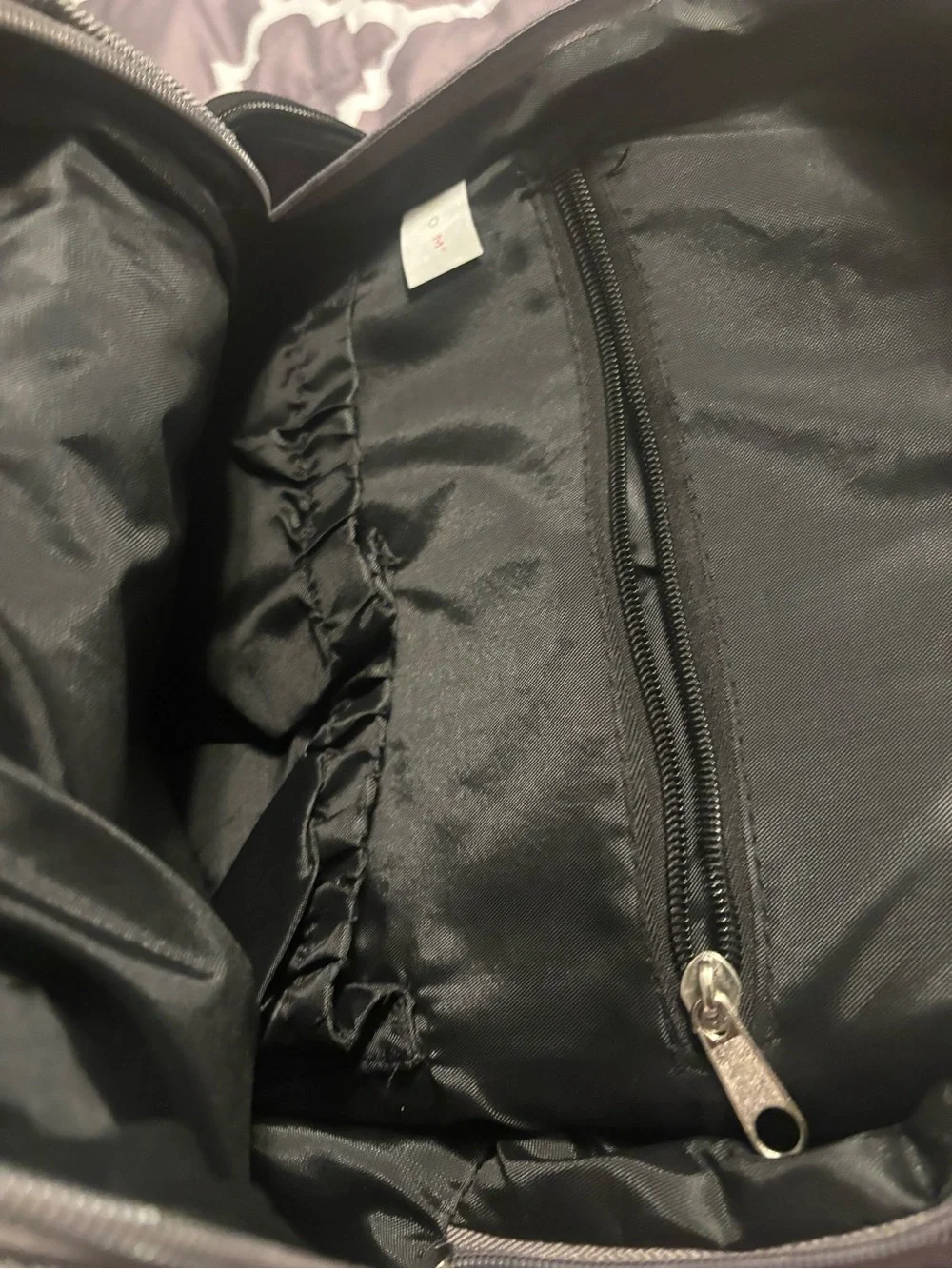 Water-Repellent Baby Bag Backpack — Black and Gray bb gear